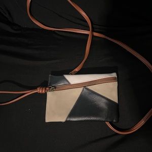 Wallet with shoulder/crossbody strap